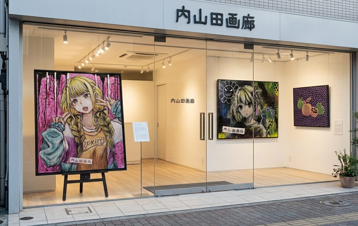 内山田画廊 店舗